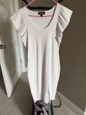 Express size Small white dress